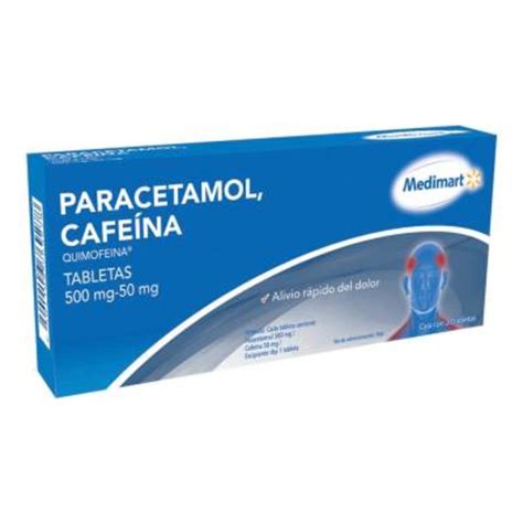 paracetamol con cafeina